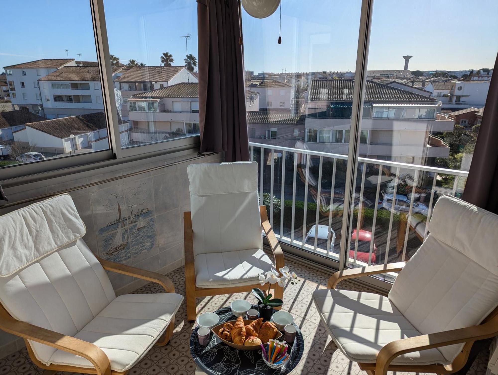 Sol-Y-Days Drakkar, Appartement Familial 2 Chambres Avec Parking, Proche Centre-Ville Et A 300M De La Plage Le Grau-du-Roi Eksteriør bilde